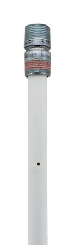 Bradford White 229-51230-06 PEX Dip Tube 3/4 inch NPT x 2 inch Nipple x 38 inch L
