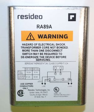 Honeywell RA89A1074 120V Switching Relay with Internal Transformer