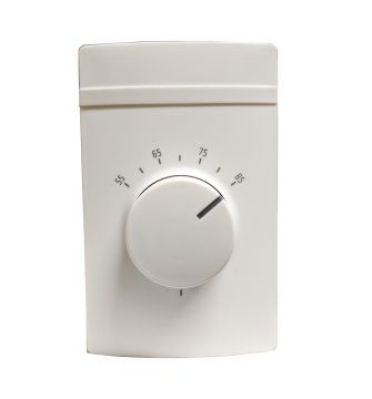 M602W Double Pole Wall Thermostat White