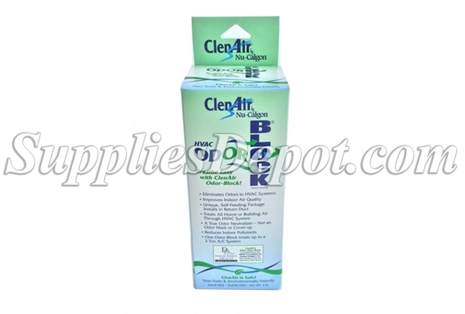 Nu-Calgon 61060 Nu-Calgon Clenair HVAC Odor Block 2 LB