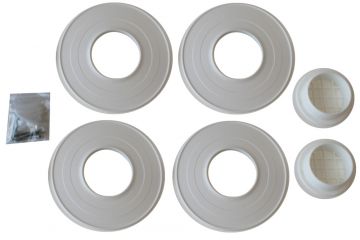 Navien 30010747A 2 inch Wall Flange and Termination Kit