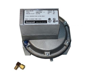 Raypak 004095F Gas Valve 1/2 inch On / Off