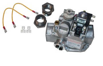 Raypak 004881F Gas Valve 24V 4 inch Water Column 1 inch 2-Stage NG Natural Gas