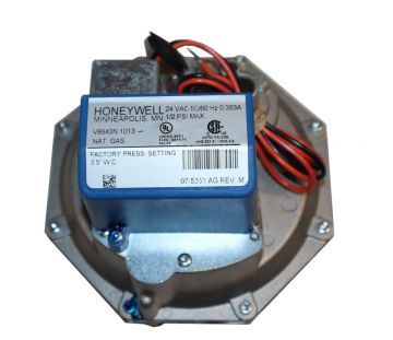 Raypak 600631 Gas Valve 24V 1 inch NG Natural Gas