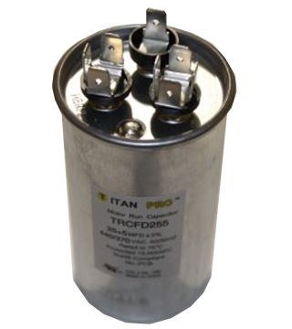 Titan Pro TRCFD255 25/5 MFD 440/370V Run Capacitor