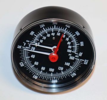 Weil-McLain 510-218-099 Temperature and Pressure Gauge